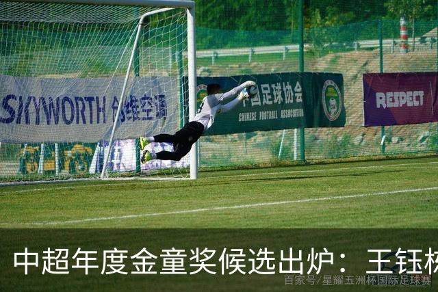中超年度金童奖候选出炉：王钰栋、彭啸、毛伟杰在列