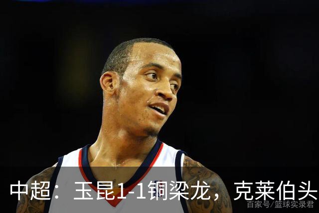 中超：玉昆1-1铜梁龙，克莱伯头球破门，肯帕努点射扳平