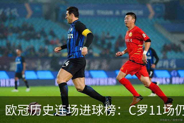 欧冠历史连场进球榜：C罗11场仍领跑，凯恩当前9场紧随其后